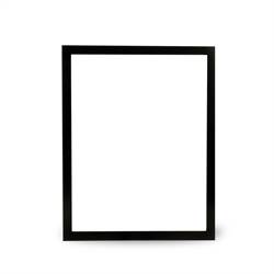 Self-Adhesive Display Frames, Black - Letter Size – 2/PK