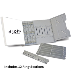 Tarifold Catalog Rack Starter Set, 12 Sections