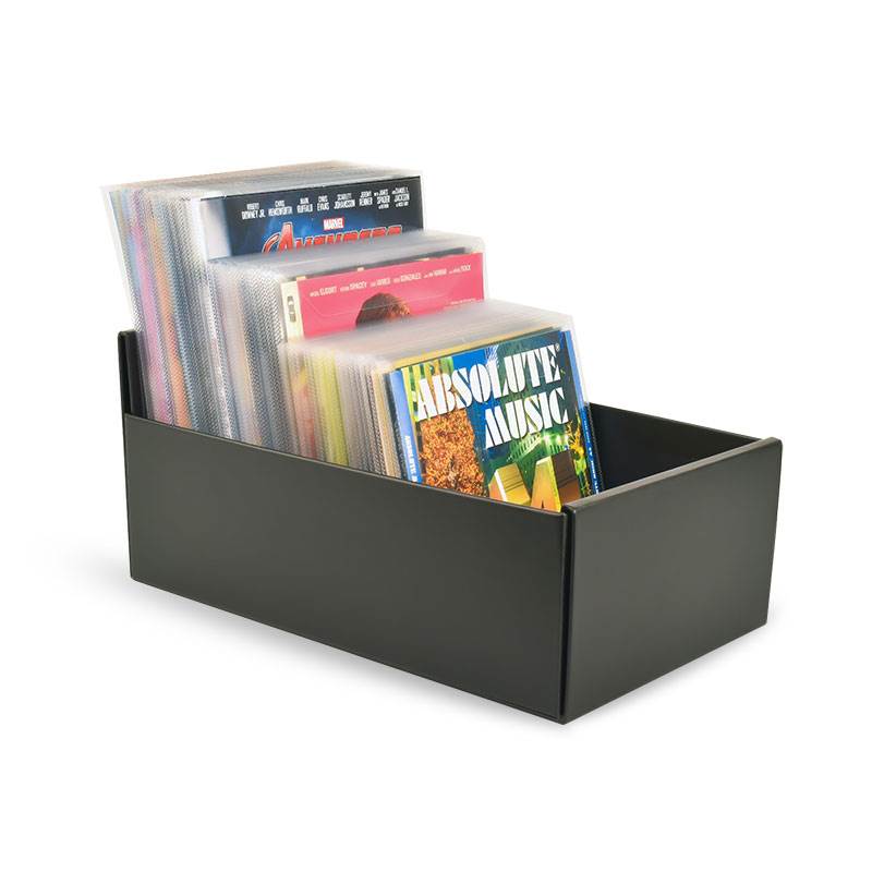 DVD storage box for storing DVD movies - 10% off first order